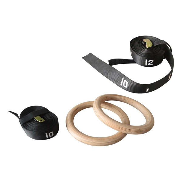 MD Buddy Wood Gym Rings