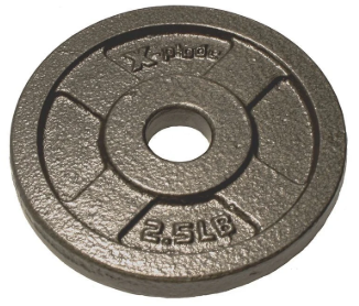 X-Plode Standard Hammertone Steel Plate Weight
