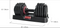 Sole SW155 Adjustable Dumbbell Set (2 x 55lb) **NEW**