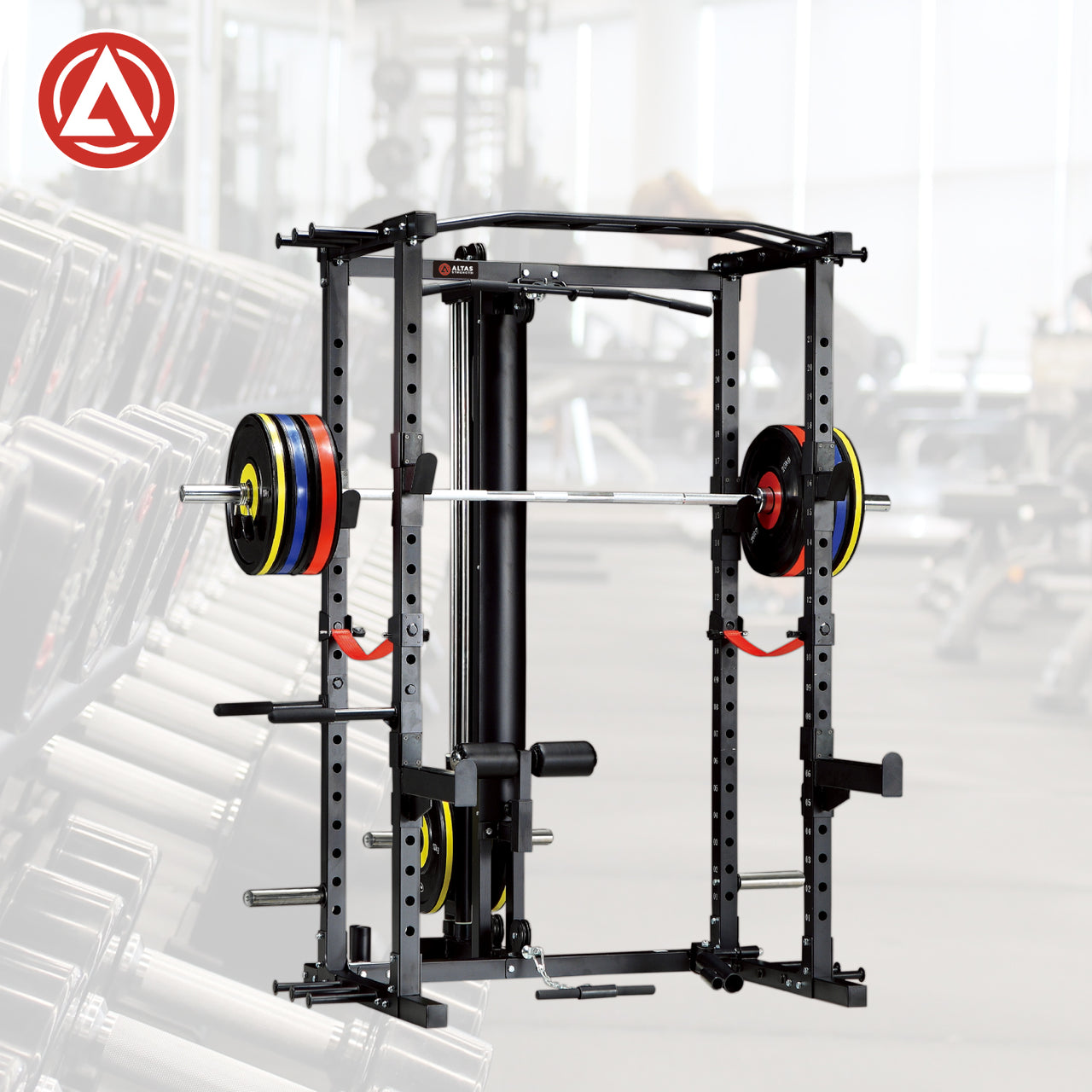 Altas Fitness Rack with Lat Pulldown  - AL-3028