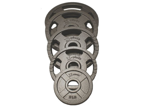 X-Plode Olympic Hammertone Steel Plate Weight