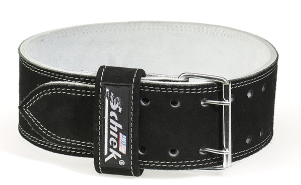 Schiek Double Prong Leather Competition Power Belt